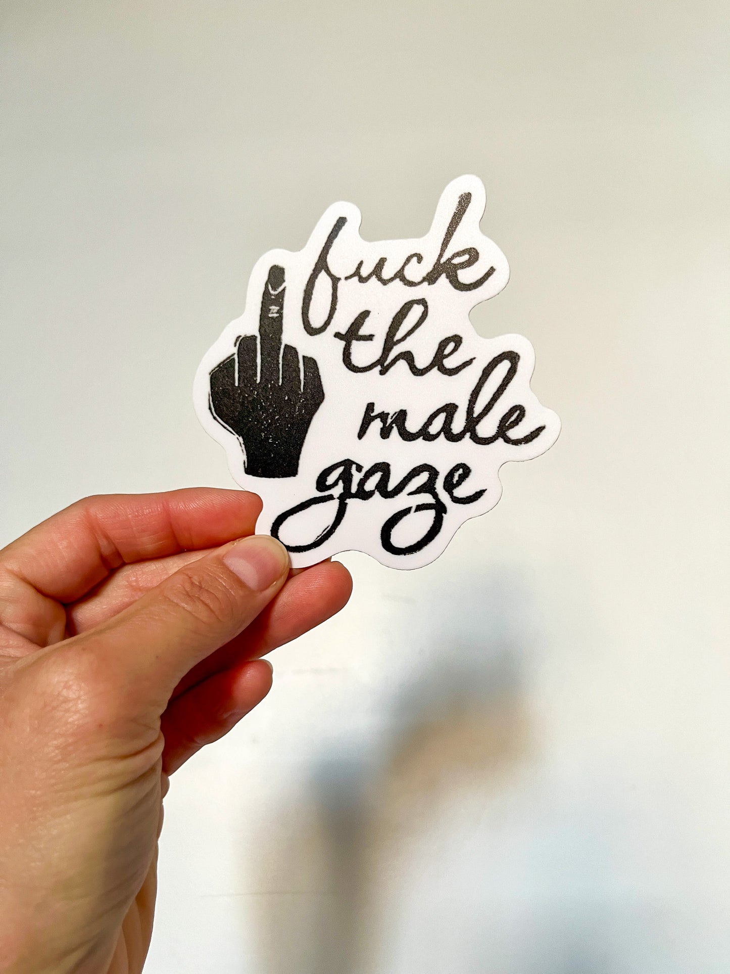 F*ck the Male Gaze Sticker