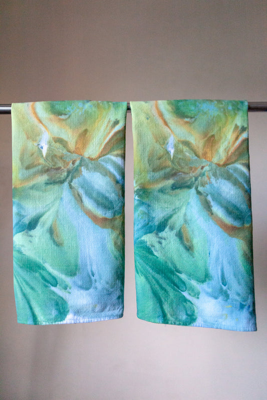 Landscape Daydream, set of 2 tea towels