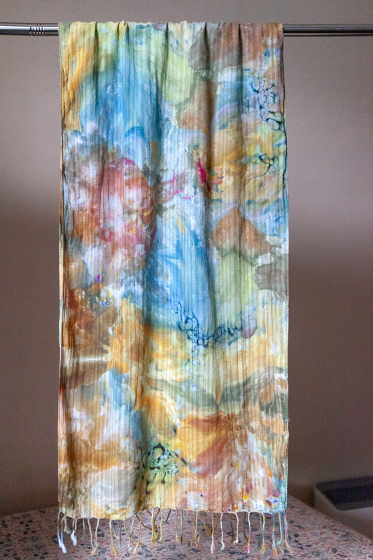 Desert Daydream, Oversized Cotton Scarf